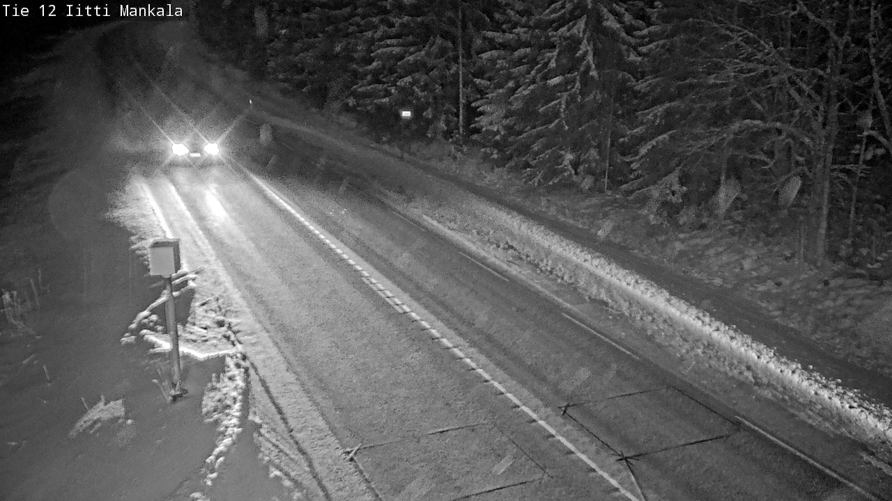 Weather Camera Image Road 12 Iitti, Mankala, Iitti, Päijät-Häme