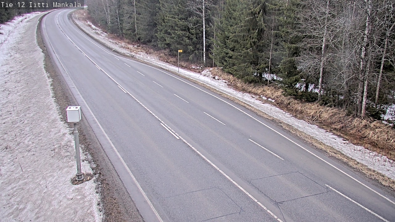 Weather Camera Image Väg 12 Itis, Mankala, Iitti, Päijät-Häme