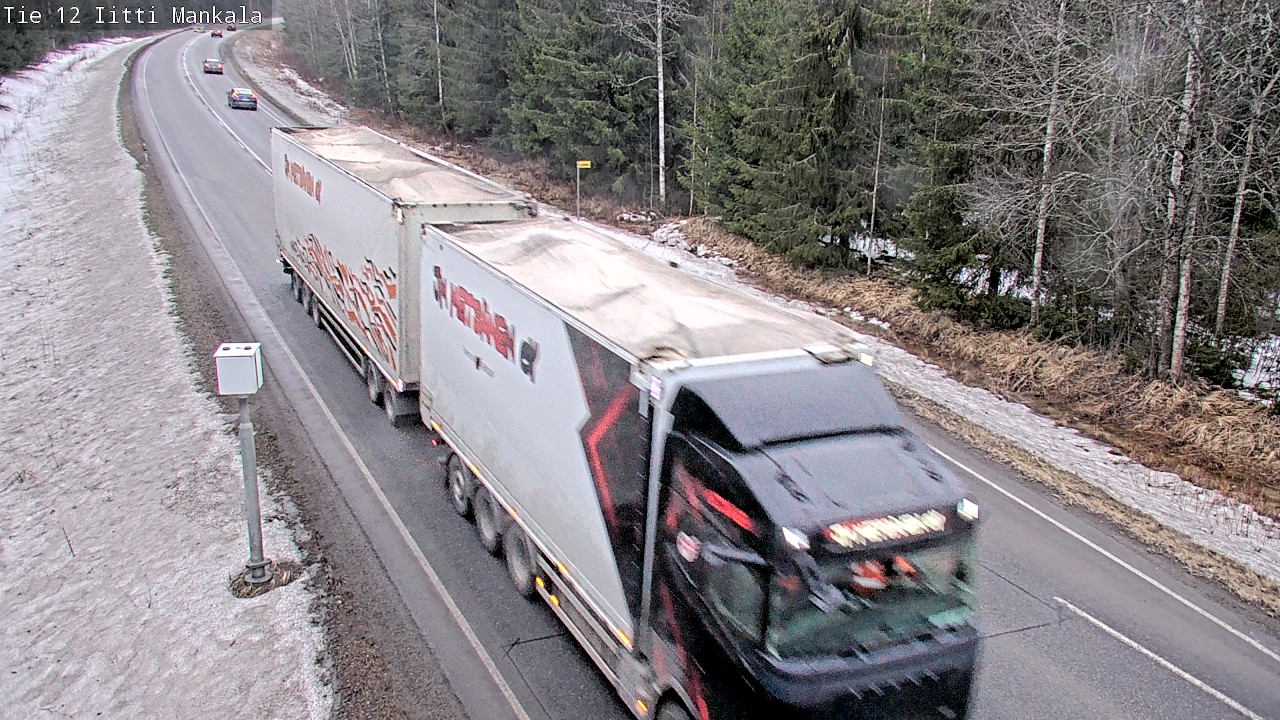 Weather Camera Image Road 12 Iitti, Mankala, Iitti, Päijät-Häme