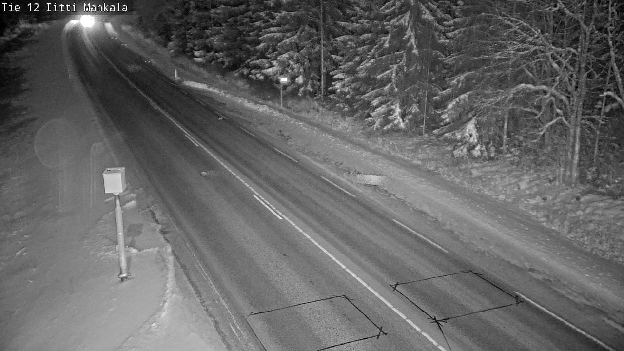 Weather Camera Image Road 12 Iitti, Mankala, Iitti, Päijät-Häme
