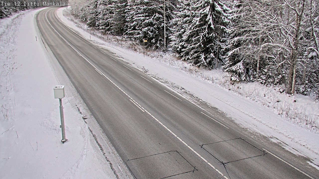 Weather Camera Image Road 12 Iitti, Mankala, Iitti, Päijät-Häme