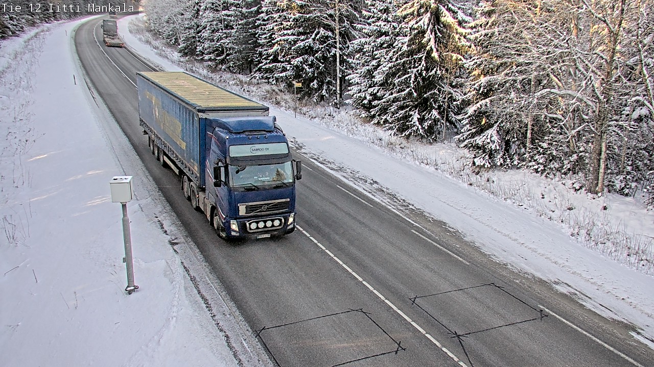 Weather Camera Image Road 12 Iitti, Mankala, Iitti, Päijät-Häme