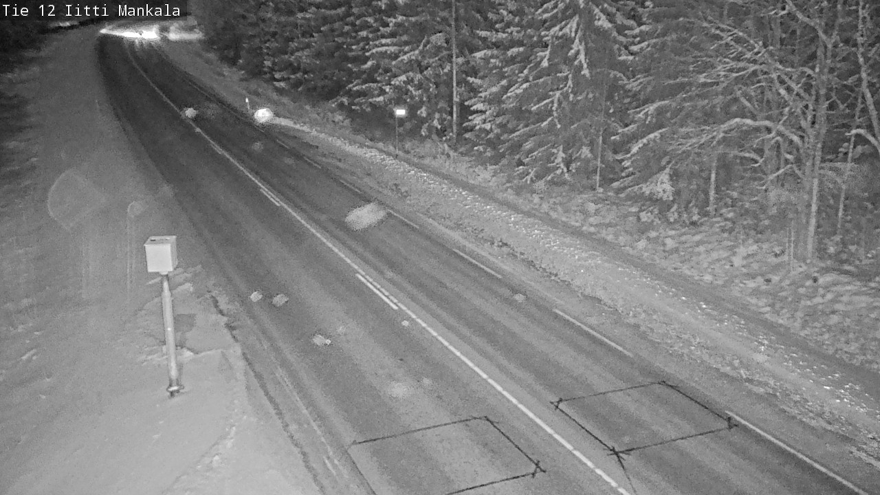 Weather Camera Image Road 12 Iitti, Mankala, Iitti, Päijät-Häme