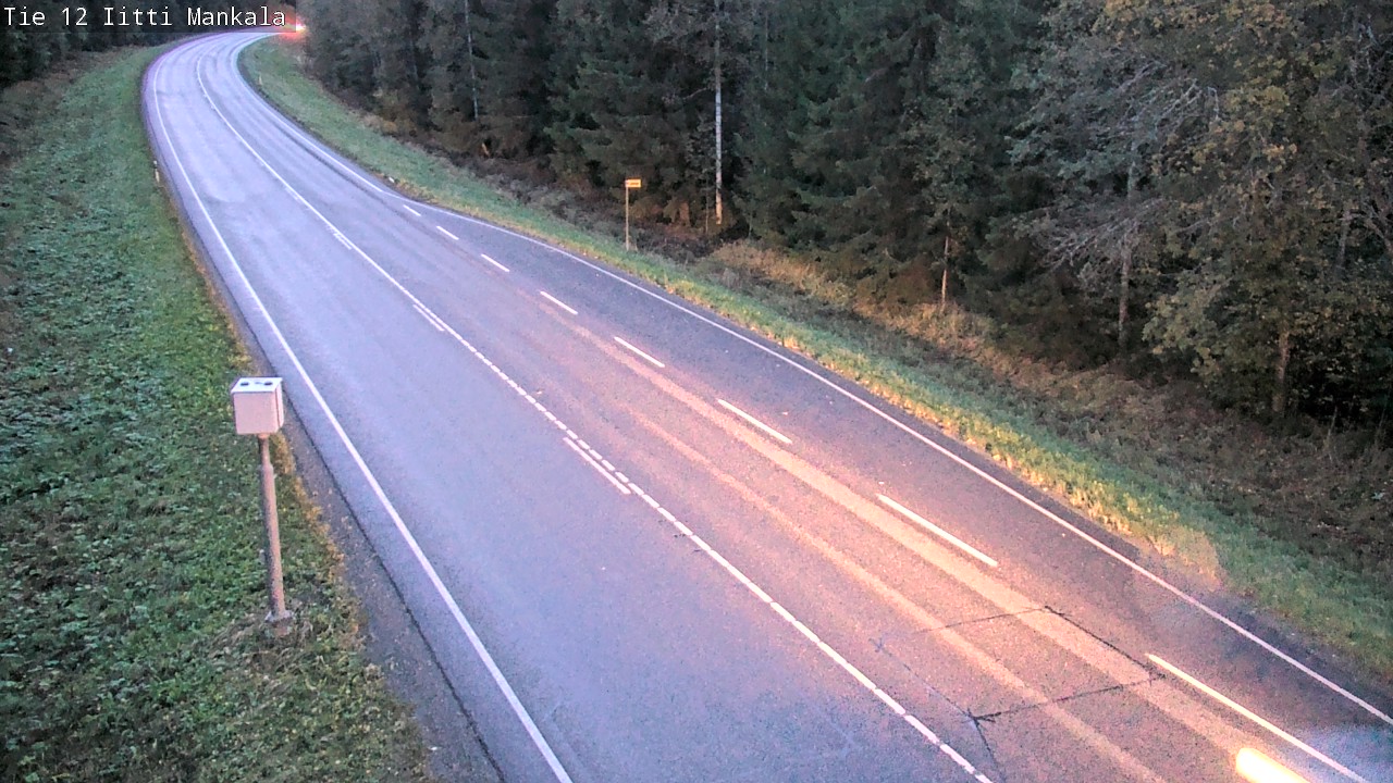 Weather Camera Image Road 12 Iitti, Mankala, Iitti, Päijät-Häme