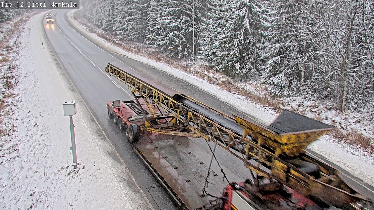 Weather Camera Image Väg 12 Itis, Mankala, Iitti, Päijät-Häme