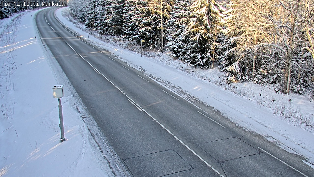 Weather Camera Image Road 12 Iitti, Mankala, Iitti, Päijät-Häme