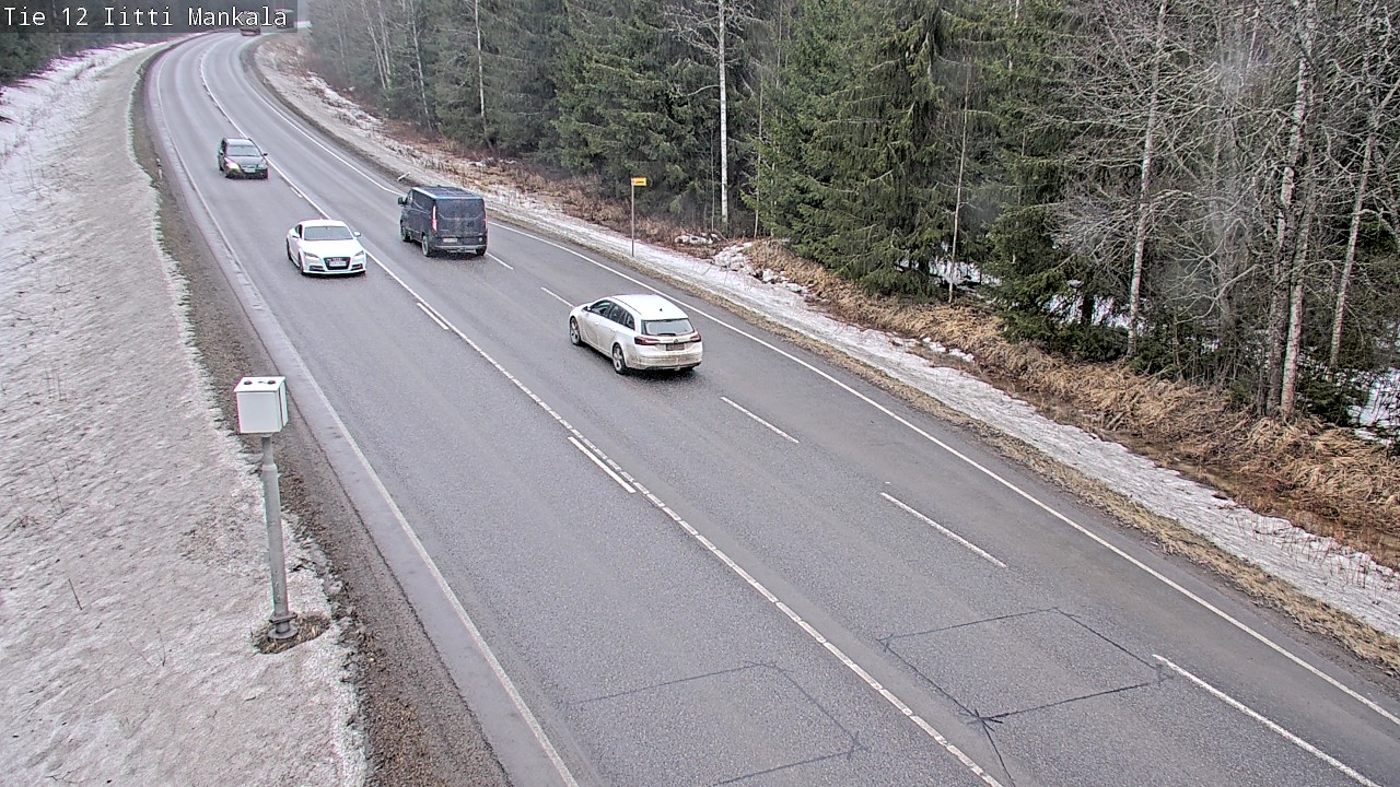 Weather Camera Image Road 12 Iitti, Mankala, Iitti, Päijät-Häme