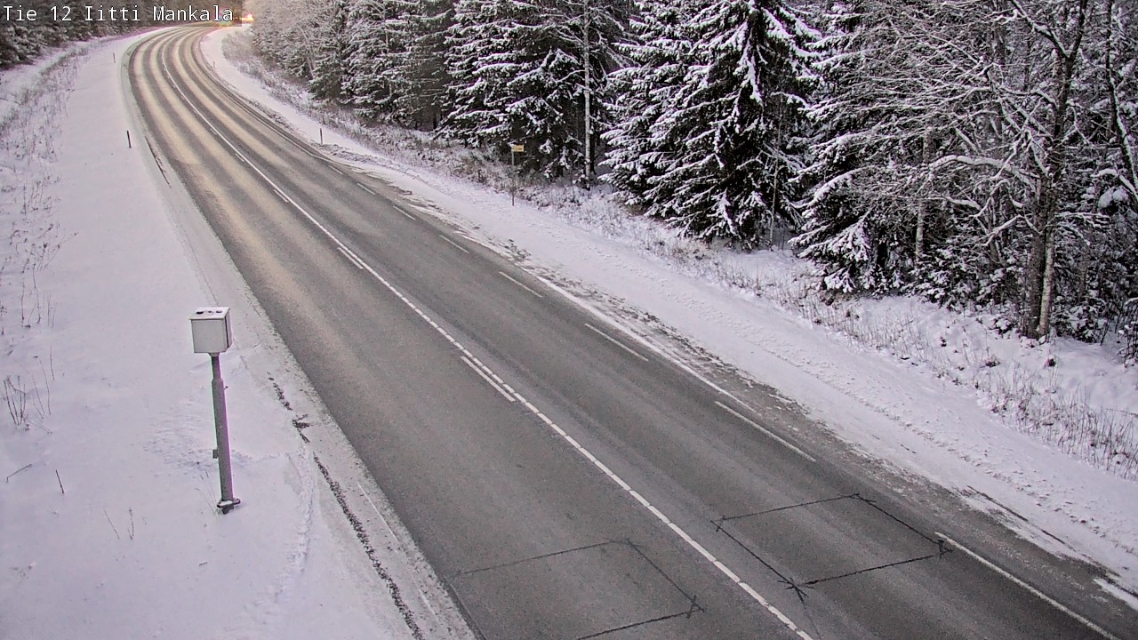 Weather Camera Image Road 12 Iitti, Mankala, Iitti, Päijät-Häme
