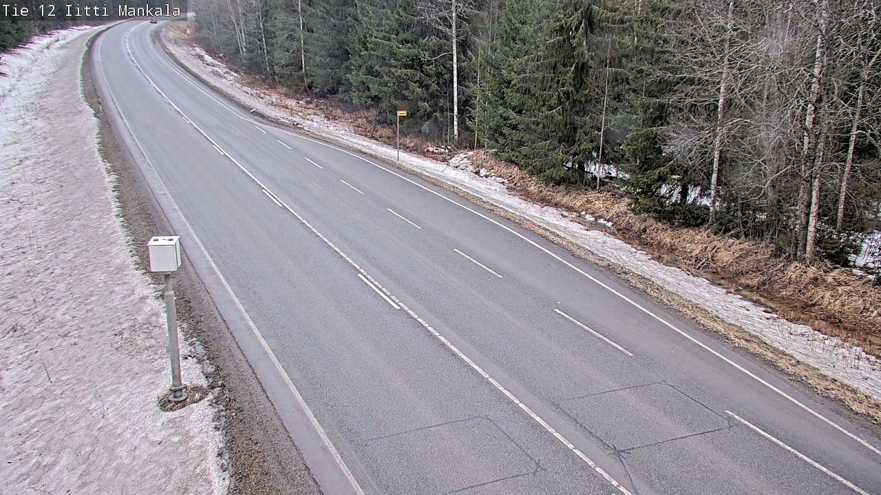 Weather Camera Image Road 12 Iitti, Mankala, Iitti, Päijät-Häme