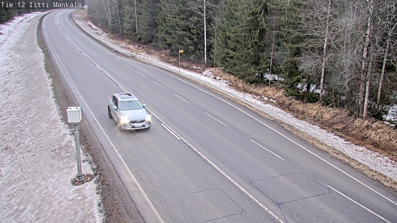 Weather Camera Image Road 12 Iitti, Mankala, Iitti, Päijät-Häme