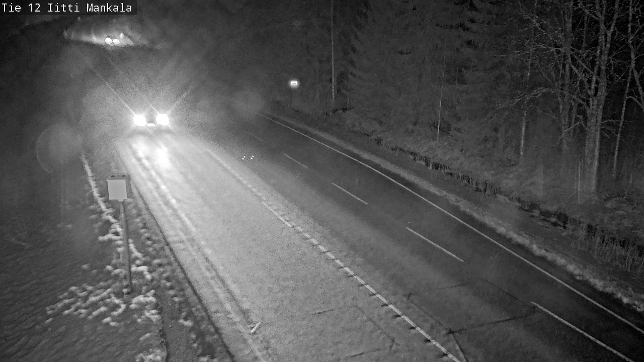 Weather Camera Image Road 12 Iitti, Mankala, Iitti, Päijät-Häme