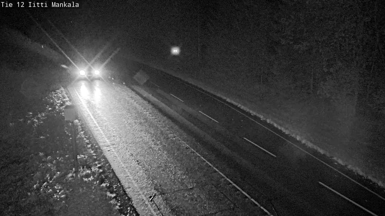 Weather Camera Image Road 12 Iitti, Mankala, Iitti, Päijät-Häme
