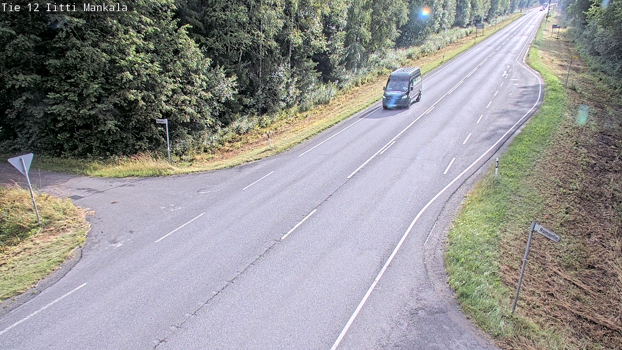 Weather Camera Image Väg 12 Itis, Mankala, Iitti, Päijät-Häme