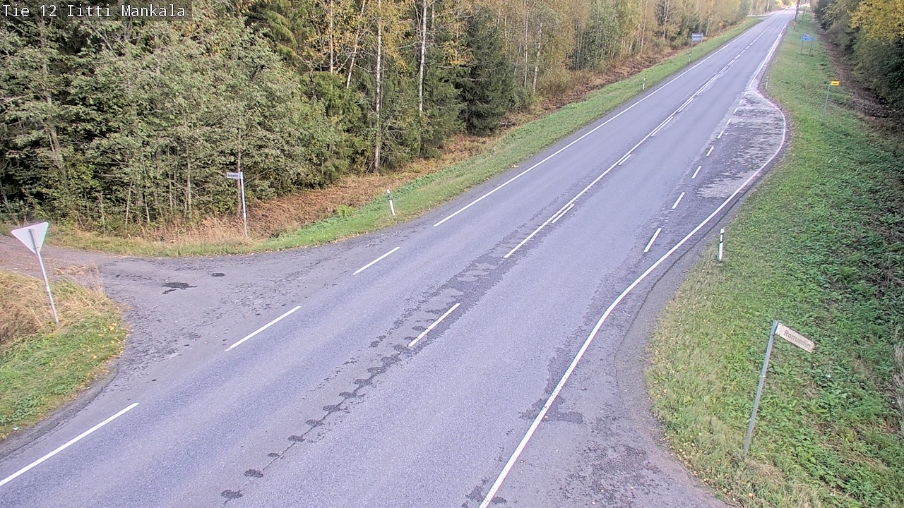 Weather Camera Image Väg 12 Itis, Mankala, Iitti, Päijät-Häme