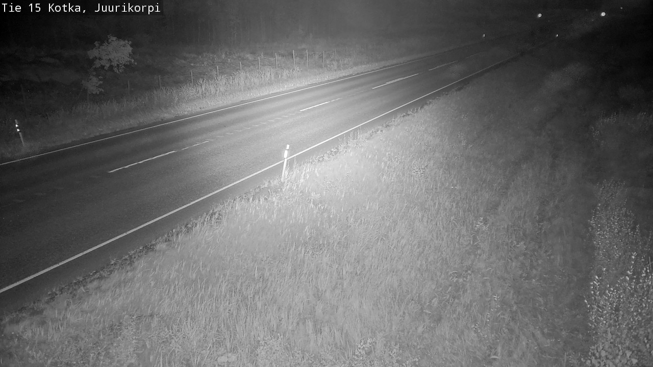 Weather Camera Image Väg 15 Kotka, Juurikorpi, Kotka, Kymenlaakso