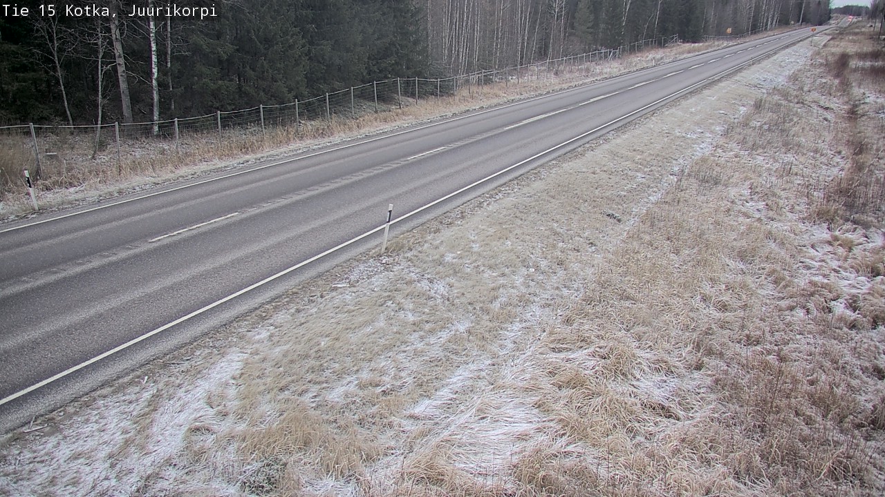 Kelikamerat Kuva Tie 15 Kotka, Juurikorpi, Kotka, Kymenlaakso