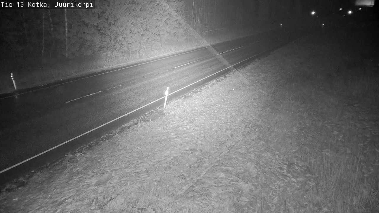 Weather Camera Image Road 15 Kotka, Juurikorpi, Kotka, Kymenlaakso
