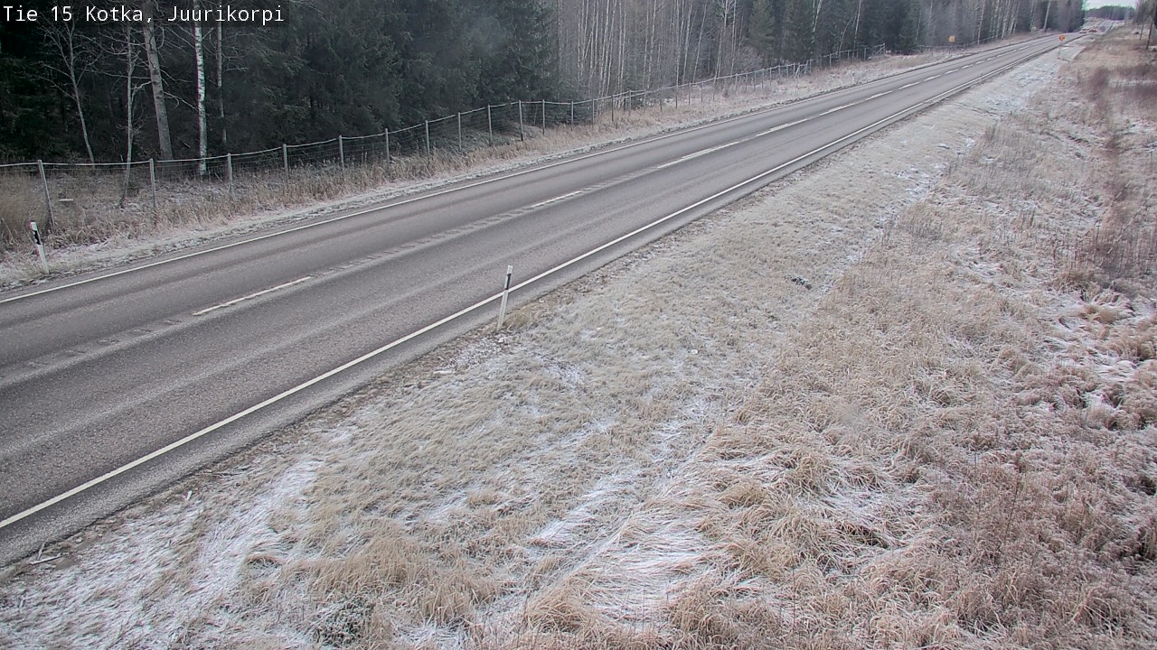 Kelikamerat Kuva Tie 15 Kotka, Juurikorpi, Kotka, Kymenlaakso