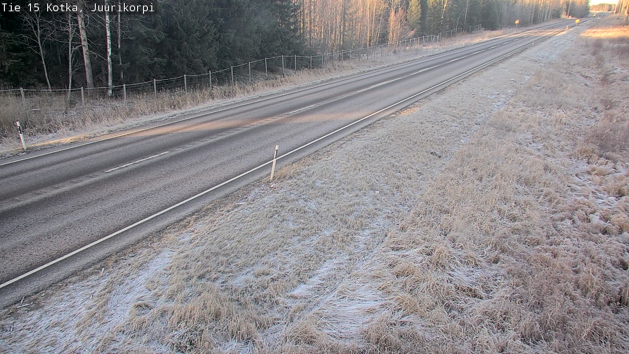Kelikamerat Kuva Tie 15 Kotka, Juurikorpi, Kotka, Kymenlaakso