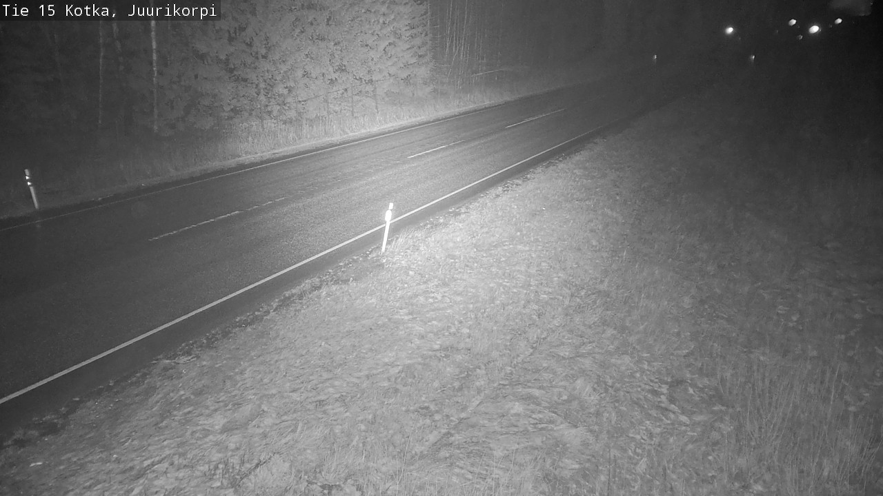 Weather Camera Image Road 15 Kotka, Juurikorpi, Kotka, Kymenlaakso