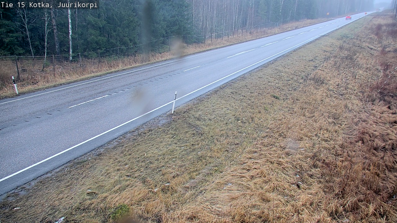 Weather Camera Image Road 15 Kotka, Juurikorpi, Kotka, Kymenlaakso