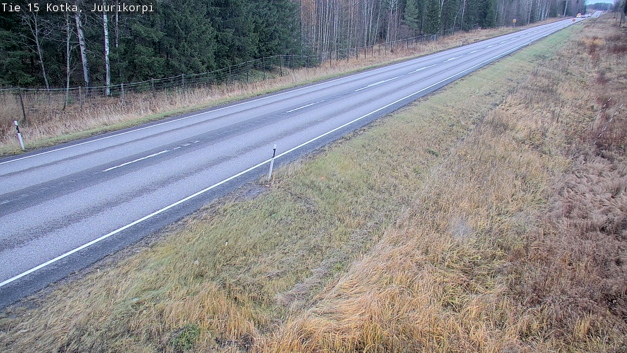 Kelikamerat Kuva Tie 15 Kotka, Juurikorpi, Kotka, Kymenlaakso