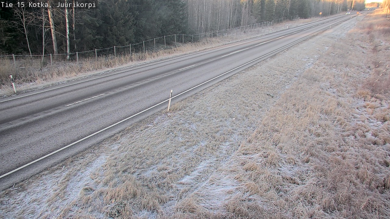 Kelikamerat Kuva Tie 15 Kotka, Juurikorpi, Kotka, Kymenlaakso