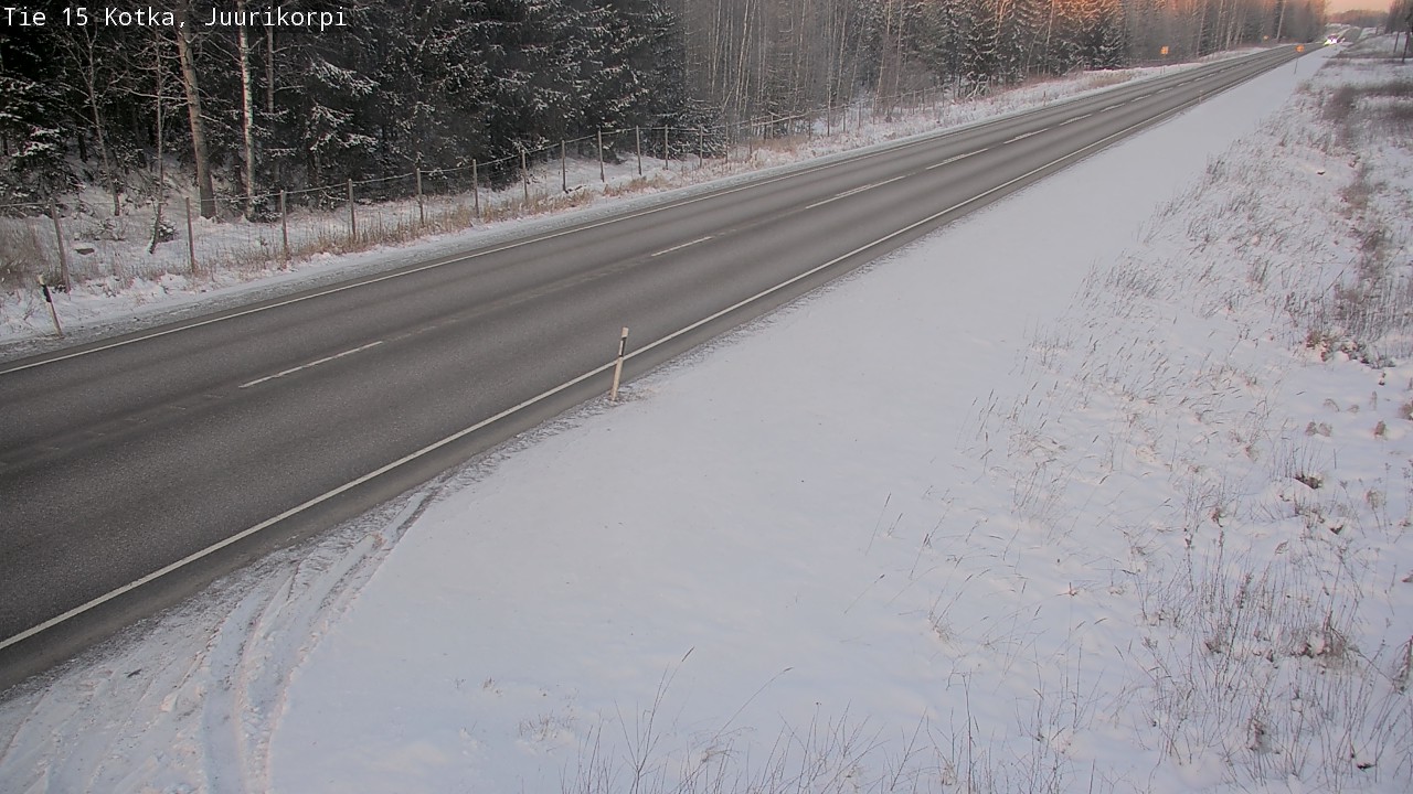 Kelikamerat Kuva Tie 15 Kotka, Juurikorpi, Kotka, Kymenlaakso