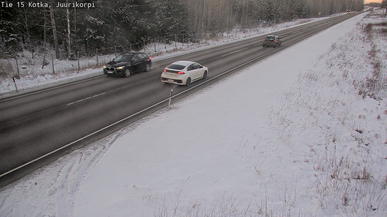 Kelikamerat Kuva Tie 15 Kotka, Juurikorpi, Kotka, Kymenlaakso