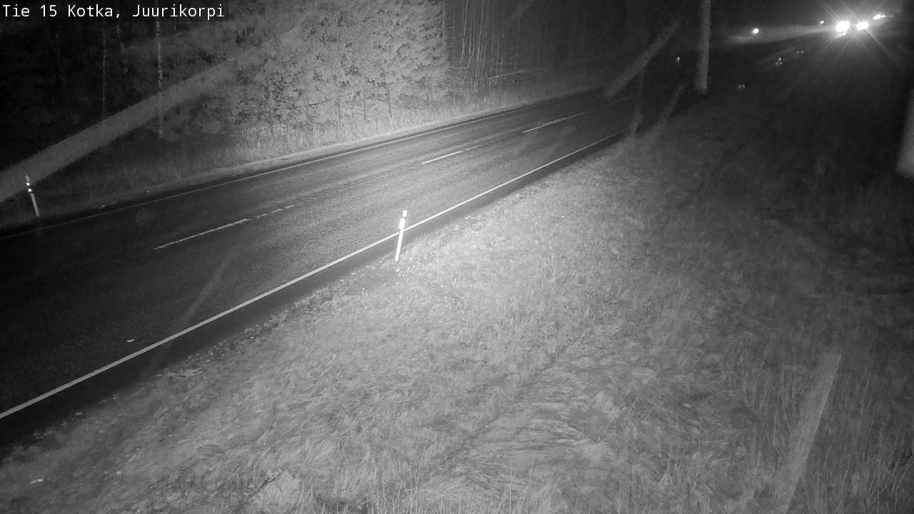 Weather Camera Image Road 15 Kotka, Juurikorpi, Kotka, Kymenlaakso