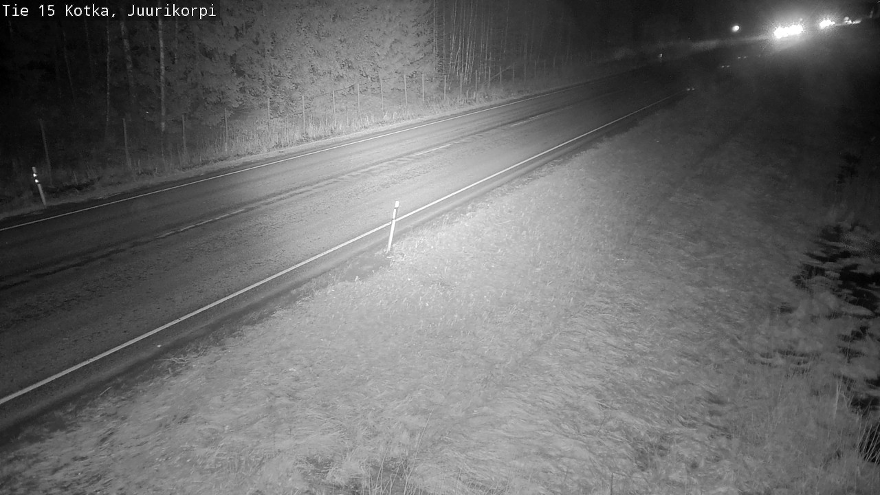 Weather Camera Image Road 15 Kotka, Juurikorpi, Kotka, Kymenlaakso