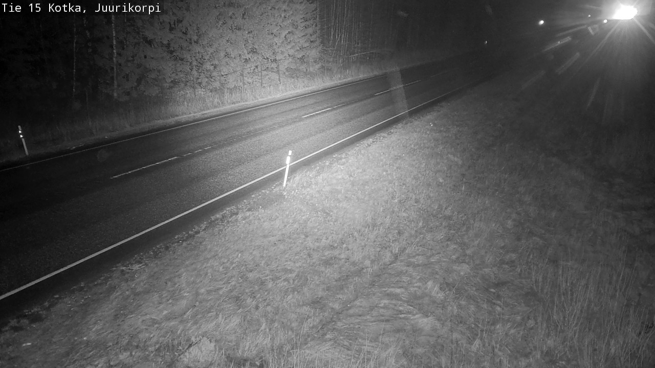 Weather Camera Image Road 15 Kotka, Juurikorpi, Kotka, Kymenlaakso