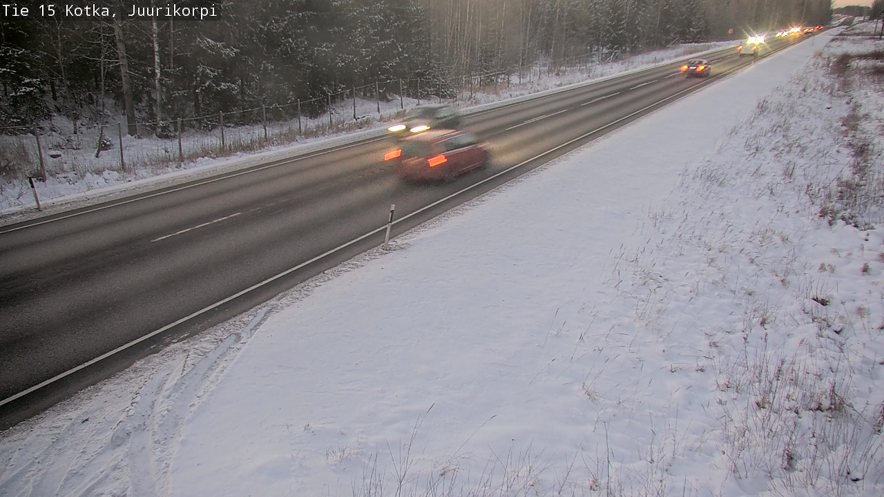 Kelikamerat Kuva Tie 15 Kotka, Juurikorpi, Kotka, Kymenlaakso