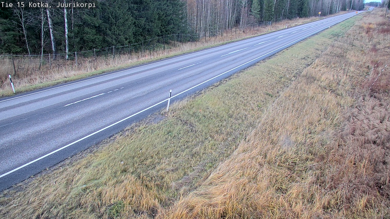 Kelikamerat Kuva Tie 15 Kotka, Juurikorpi, Kotka, Kymenlaakso