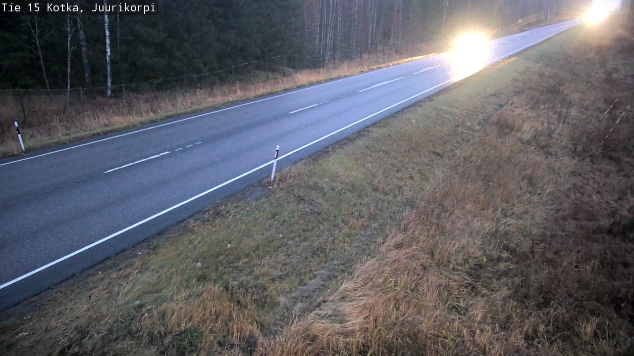 Kelikamerat Kuva Tie 15 Kotka, Juurikorpi, Kotka, Kymenlaakso