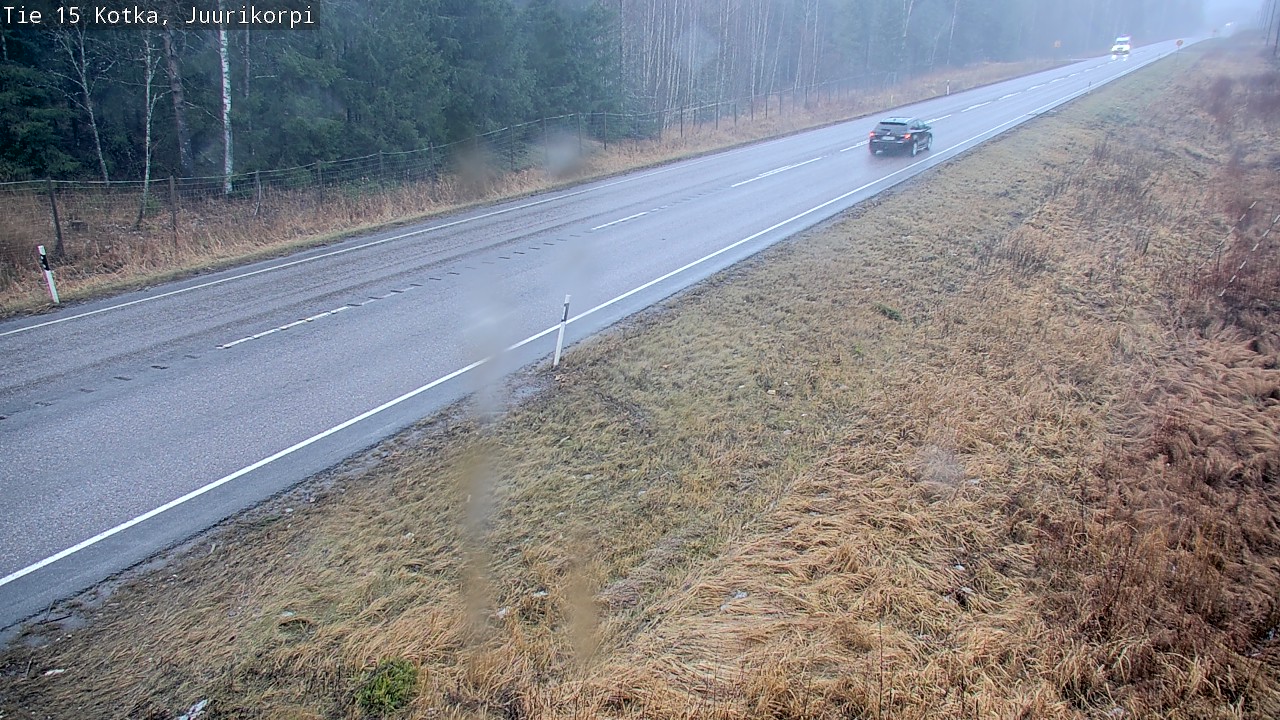 Weather Camera Image Road 15 Kotka, Juurikorpi, Kotka, Kymenlaakso