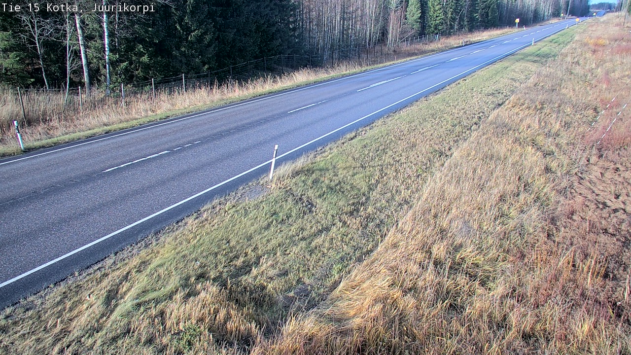 Kelikamerat Kuva Tie 15 Kotka, Juurikorpi, Kotka, Kymenlaakso
