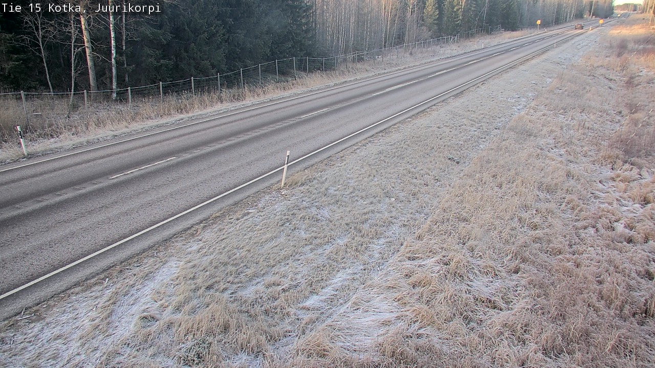 Kelikamerat Kuva Tie 15 Kotka, Juurikorpi, Kotka, Kymenlaakso