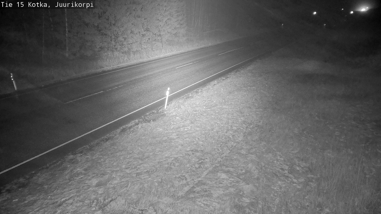 Weather Camera Image Road 15 Kotka, Juurikorpi, Kotka, Kymenlaakso
