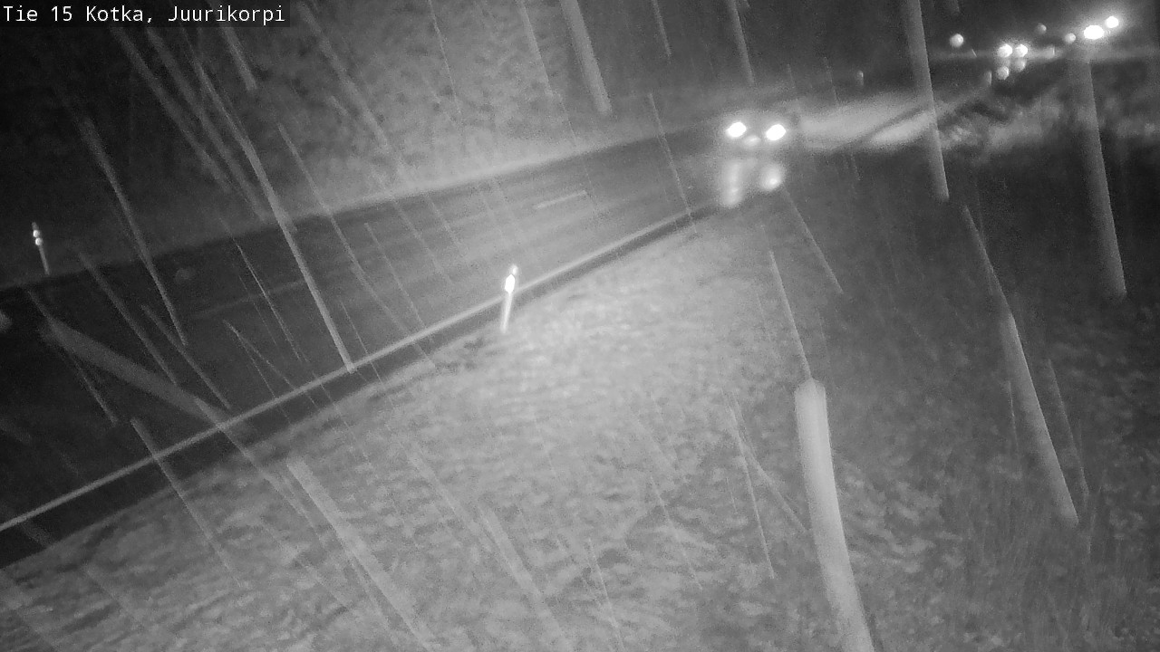 Weather Camera Image Road 15 Kotka, Juurikorpi, Kotka, Kymenlaakso