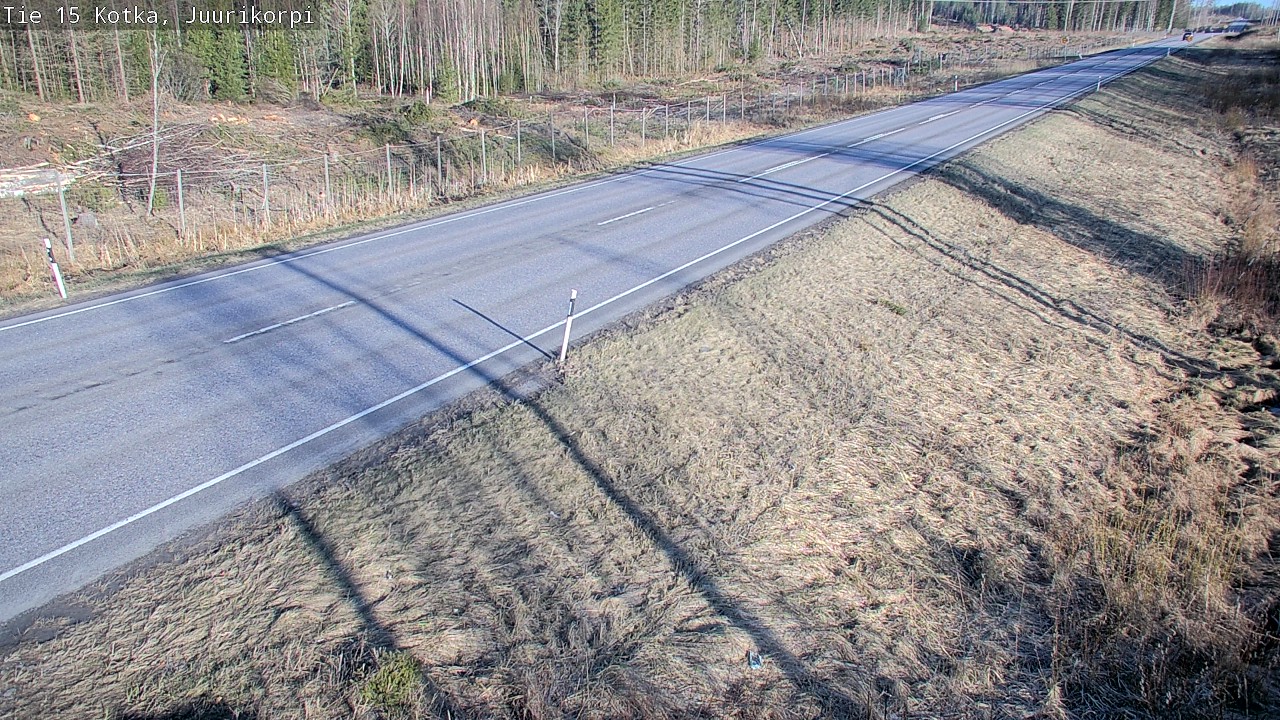 Kelikamerat Kuva Tie 15 Kotka, Juurikorpi, Kotka, Kymenlaakso
