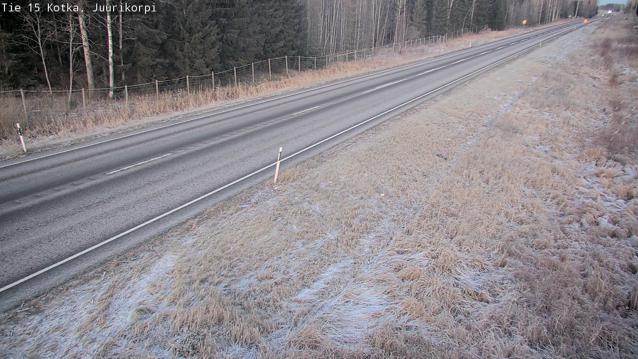 Kelikamerat Kuva Tie 15 Kotka, Juurikorpi, Kotka, Kymenlaakso