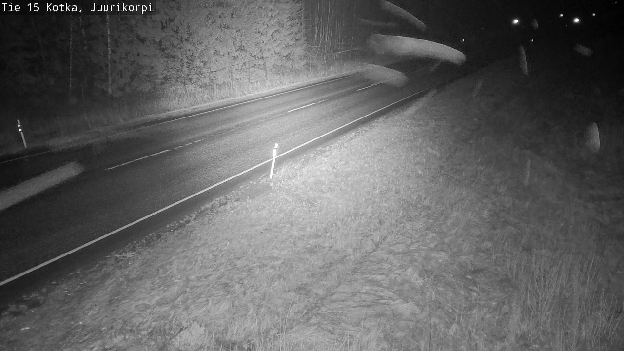 Weather Camera Image Road 15 Kotka, Juurikorpi, Kotka, Kymenlaakso