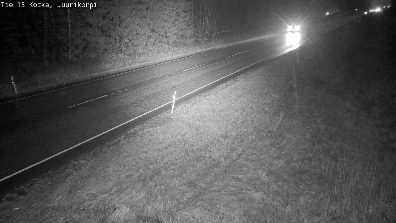 Weather Camera Image Road 15 Kotka, Juurikorpi, Kotka, Kymenlaakso