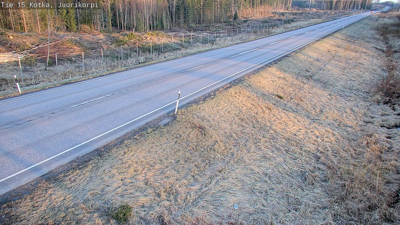 Kelikamerat Kuva Tie 15 Kotka, Juurikorpi, Kotka, Kymenlaakso