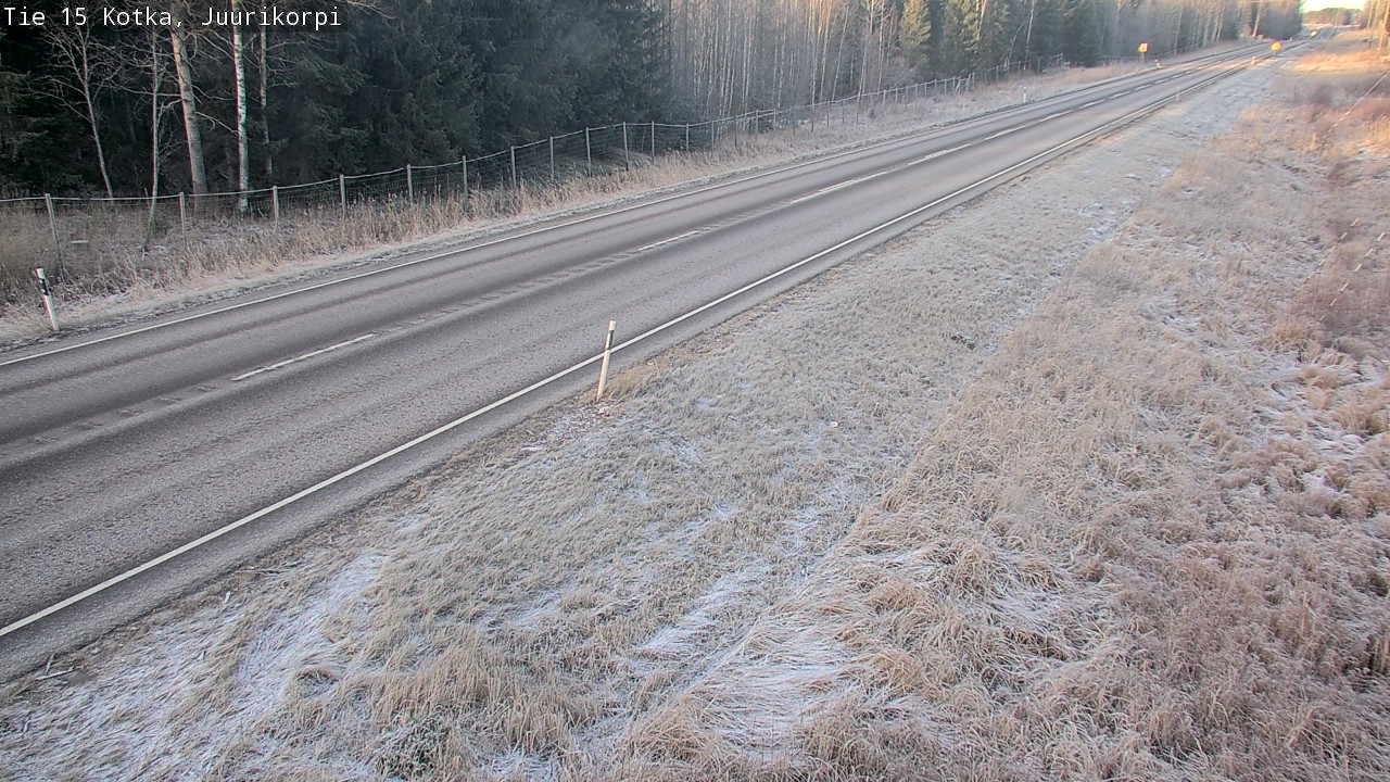 Kelikamerat Kuva Tie 15 Kotka, Juurikorpi, Kotka, Kymenlaakso