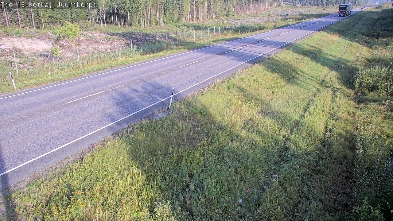 Kelikamerat Kuva Tie 15 Kotka, Juurikorpi, Kotka, Kymenlaakso