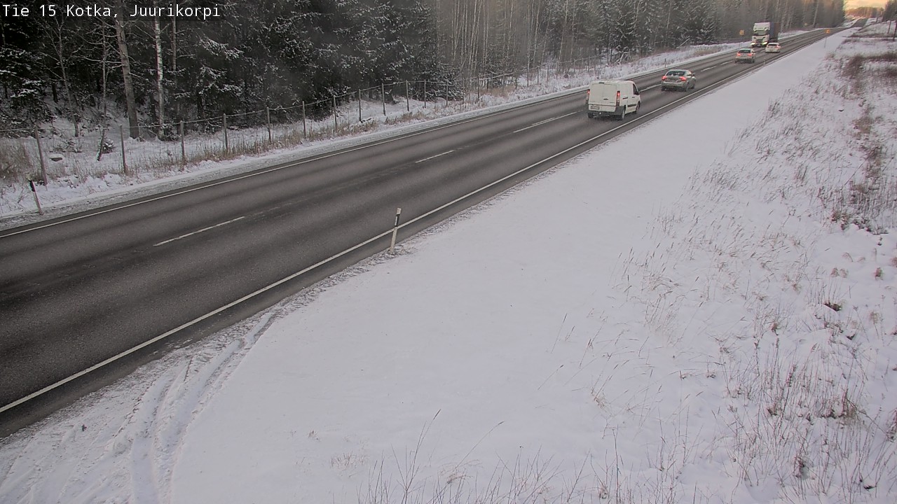 Kelikamerat Kuva Tie 15 Kotka, Juurikorpi, Kotka, Kymenlaakso