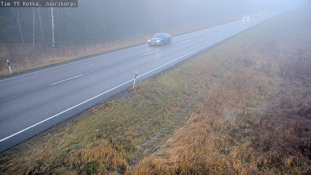 Kelikamerat Kuva Tie 15 Kotka, Juurikorpi, Kotka, Kymenlaakso