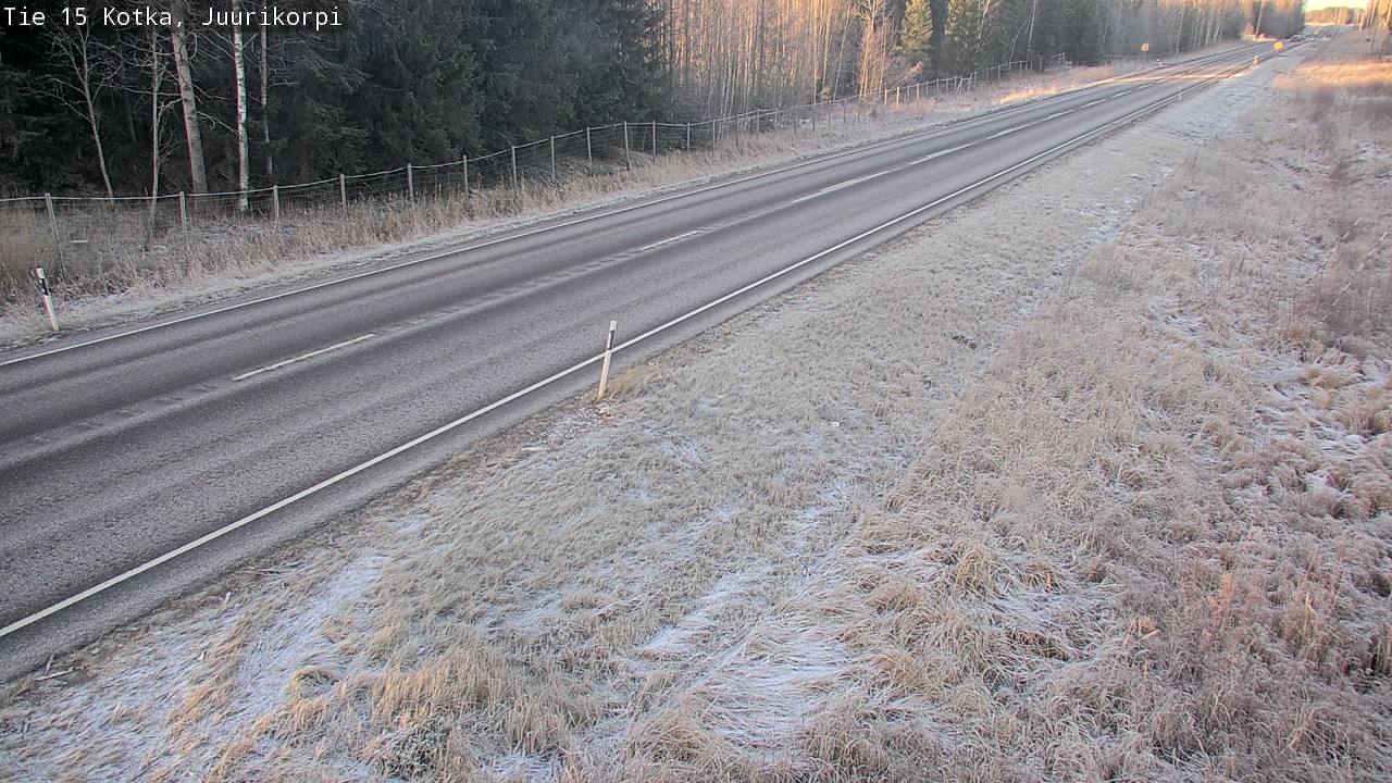 Kelikamerat Kuva Tie 15 Kotka, Juurikorpi, Kotka, Kymenlaakso